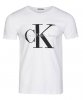 T-shirt koszulka Calvin Klein Jeans męska z okrągłym dekoldem biały